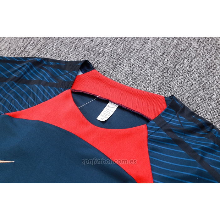 Chandal del Paris Saint-Germain Manga Corta 2023-2024 Azul - Pantalon Corto